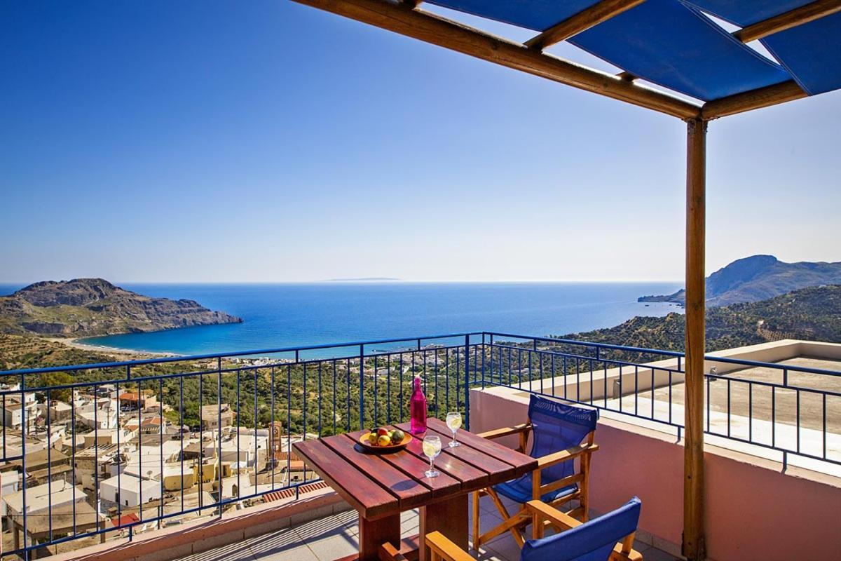 Mirthios-Hill Apartments Plakias Bagian luar foto