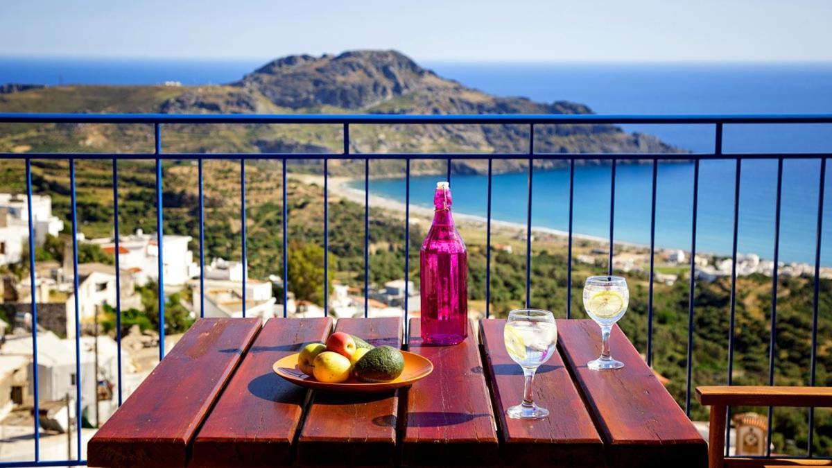 Mirthios-Hill Apartments Plakias Bagian luar foto